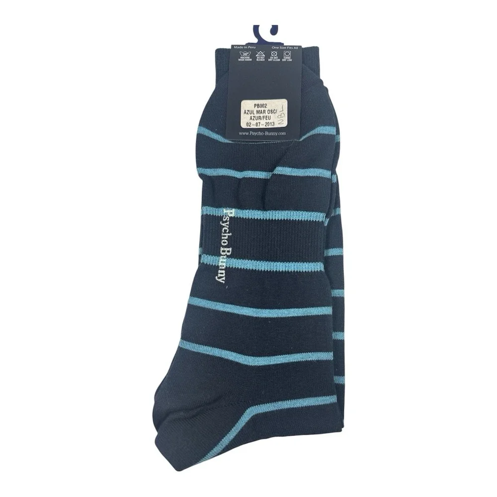 Psycho Bunny By Robert Godley Socks  ONE SIZE